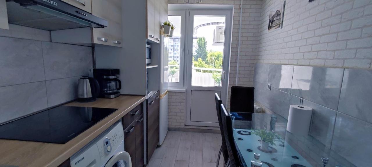 Large Apartment Near The Airport And City Center キシナウ エクステリア 写真